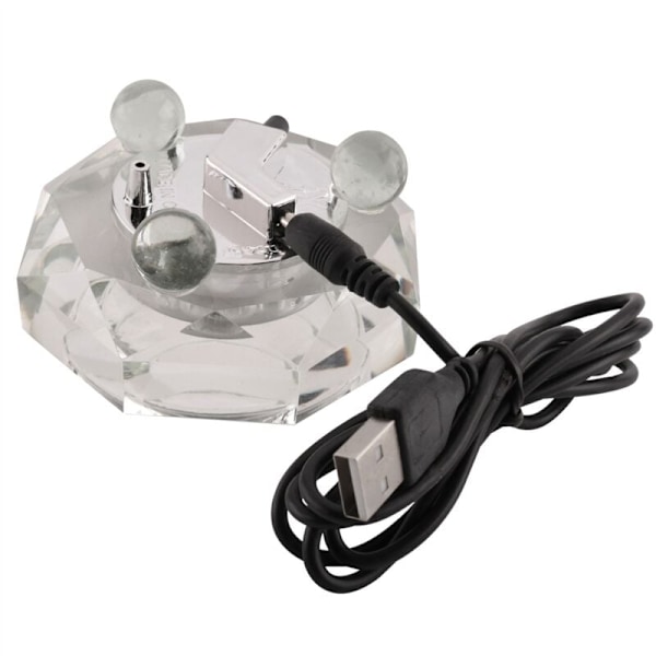 Multi-Color Crystal LED Lys Base Automatisk Blinkende Base Farve Show Stand Belyste Display Plade med Flad Top Overflade