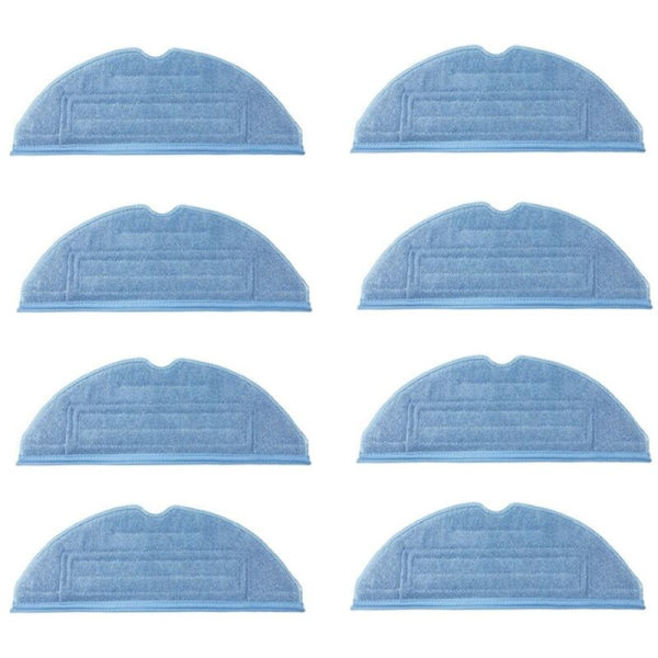 8 stk. Mop Puder til Robotstøvsuger S7 S70 S75 S7Max S7MaxV T7S T7S plus Mop Klud Mop Klud Dele