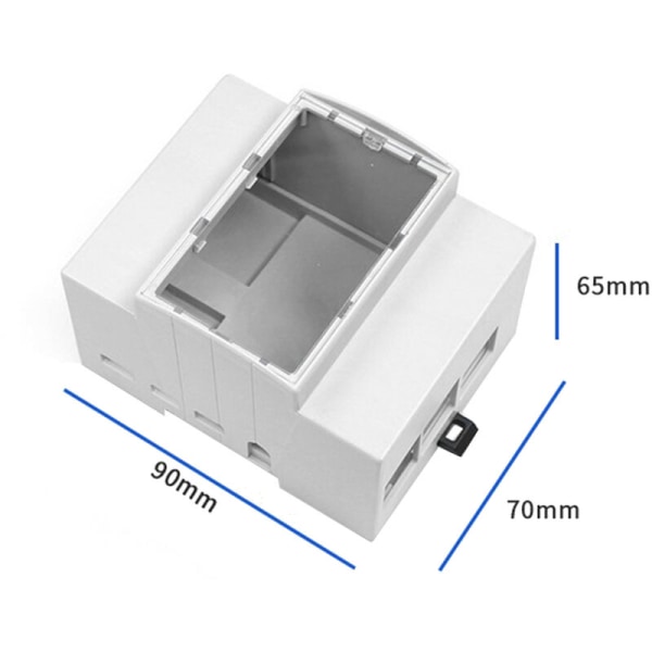 Plastisk elektrisk kapsling for 3 modell B, hvit kapsling beskyttelsesboks for 3B/3B+