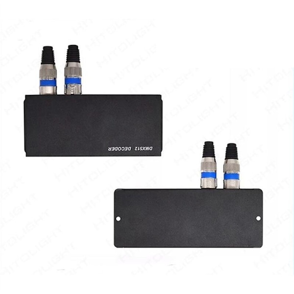 4-vejs RGBW DMX512 dekoder scenelys 4 kanaler x 8A DC12-24V med XLR-stik LED512 dekodercontroller