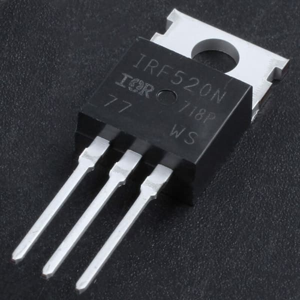 100V 9.7A MOSFET Transistor IR Push N-Channel IRF520