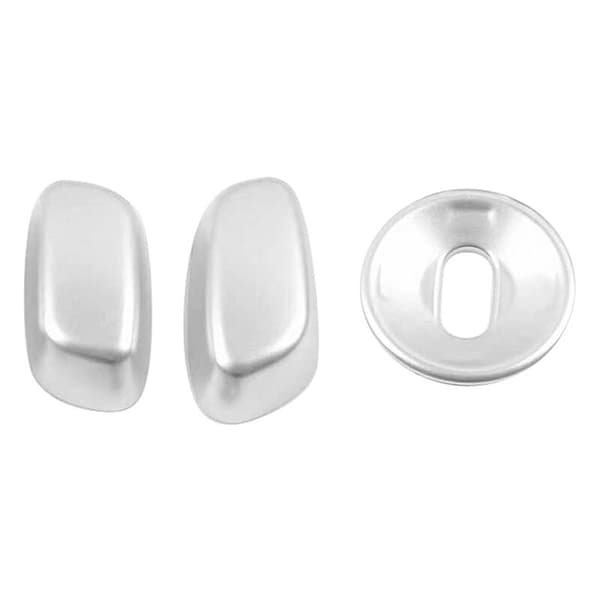 6-pack Sats för CT4 2020 Silver Sitsjusteringsknapp Ramskydd Trim