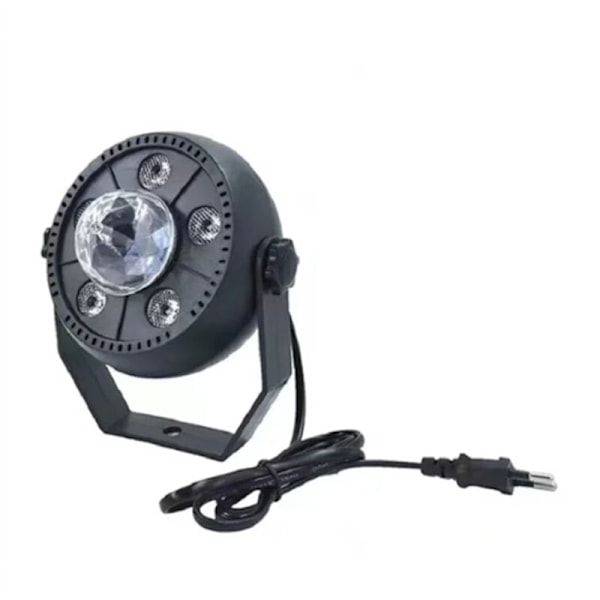 LED Discokugle 2 i 1 6X3W RGBW DMX Controller Lyseffekt Klub Bar Bryllup Dekoration EU Stik