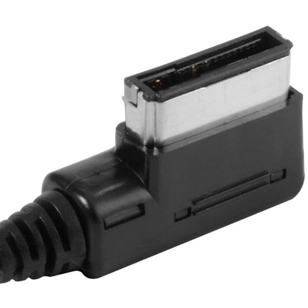 Musikgränssnittsadapter 3,5 mm AUX-ljudkabel kompatibel med A3 A4 S4 A5 S5 A6 A8 Q5 R8 TT Golf Mk5