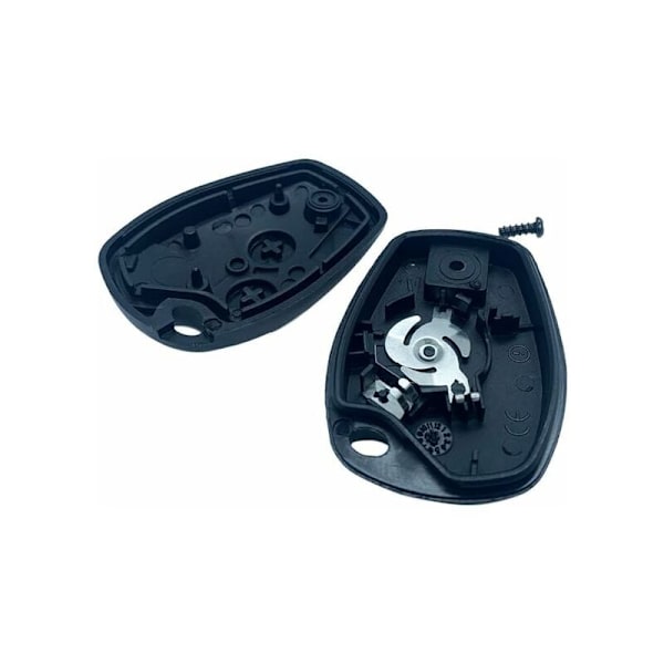 Bladeless Key Shell yhteensopiva Dacia Logan, Sandero, Duster, Lodgy, Renault Trafic ja Opel Vivaro Auton Plip Avain Kuori Kaukosäädin 2 Painiketta V
