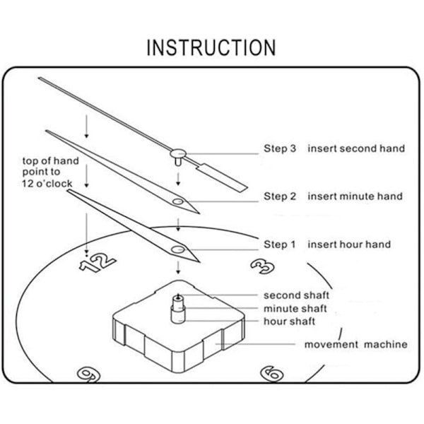 Kontor Dekoration Stor 3D DIY Rammeløs Vægur Romertal Spejl Vægur til Stue Soveværelse Hjem Vægdekoration Spejl Trim