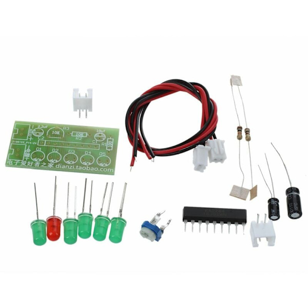 Ka2284 LED-niveauindikator DIY-sæt Lydniveau Måling Niveauindikator