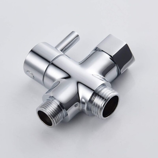 Massiv messing 3-vejs ventil 3/8\" toilet diverter ventil adapter WC-Fei Yu