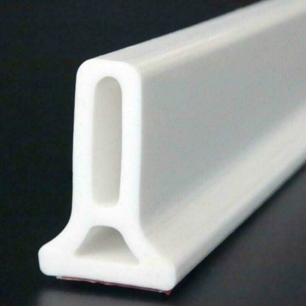 Foldbar dusjbarriere og oppbevaringssystem for vanndemning og holder vann inne i terskelen (1M) - Fei Yu