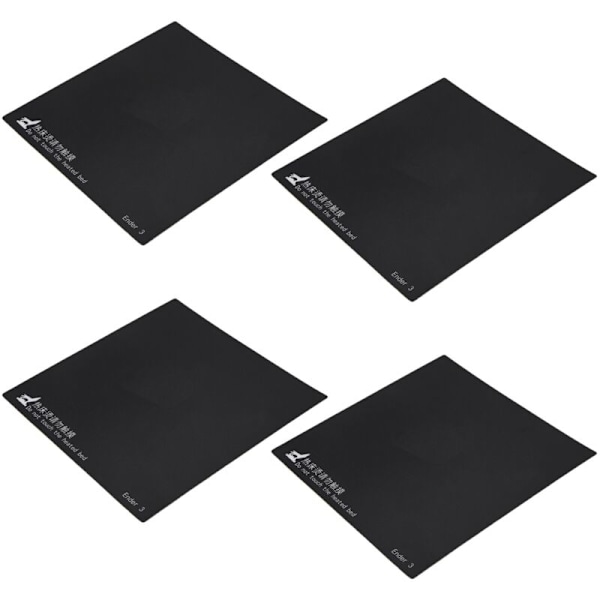 4X 3D-skrivartillbehör Klistermärke Varm Bäddplattform 235 x mm Passar för -2 -3