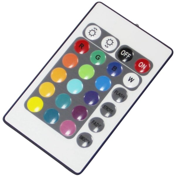 2X RGB LED Controller IR FB Kontrol 24 Taster 12V