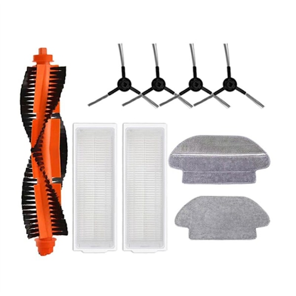 Til Robotstøvsuger-Mop Pro STYTJ02YM 2S / 3C 3490 V2 PRO V3 SE Hovedsidebørste HEPA-filter Mop Del