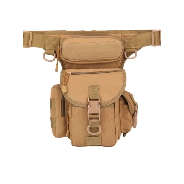 Fanny Pack, Tactical Military Drop Leg Bag, Vandtæt, Metal Detector Bag Lårtaljepakke