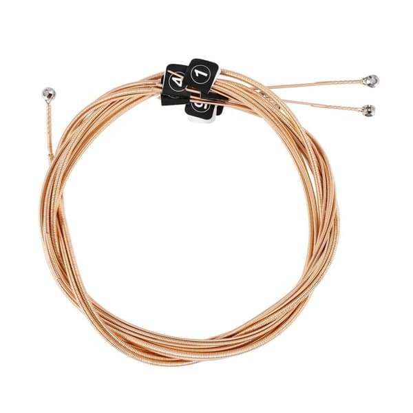 5-pack Akustiska Bassträngar Mässing Stål Bas för Musikinstrument Del