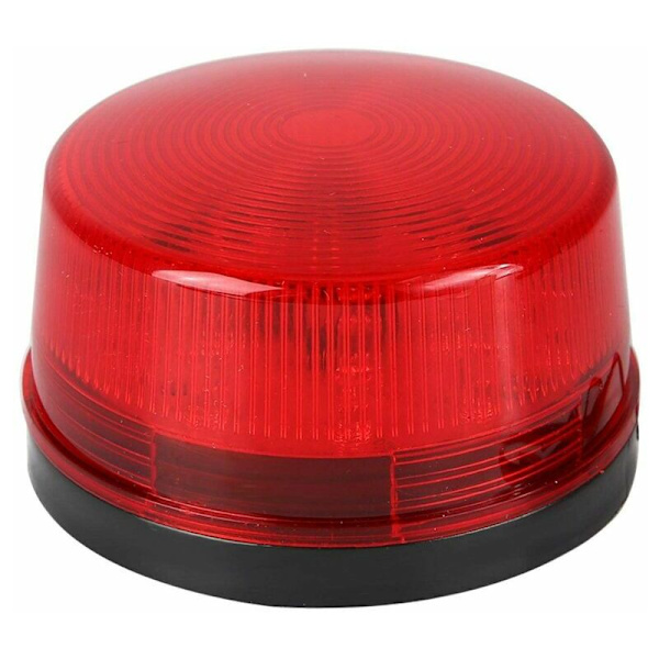 15 LED:n Punainen Stroboskooli Hätävilkku Liikennevaroitussignaali Vilkkuvalo Sisätilojen Hälytysvaloksi tai Uutuuskäyttöön (24V)