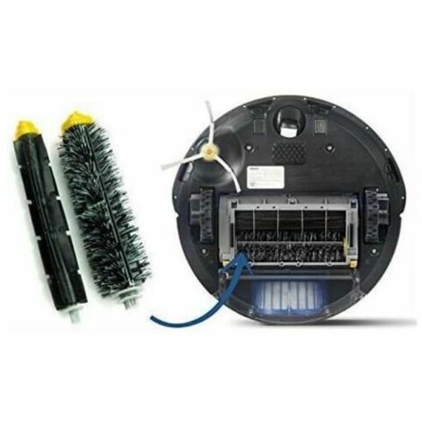 iRobot Roomba 600 -sarjan huoltosarja, jossa harjat ja suodattimet, täyttöpakkaus Roomba 600 -sarjaan 605 610 612 615 620 630 645 650 660 670 675 680 681 695 696. 10 osan sarja
