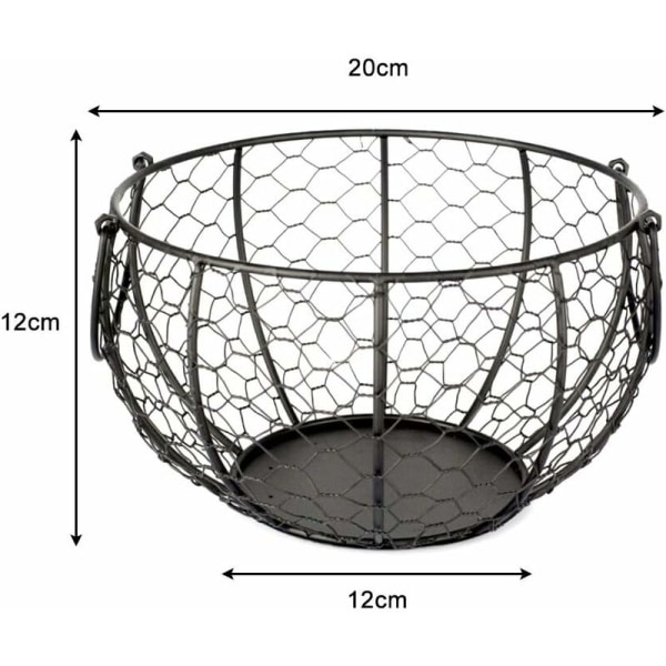 Förvaringskorg för ägg, frukt, grönsaker, lämplig för hem, kök-