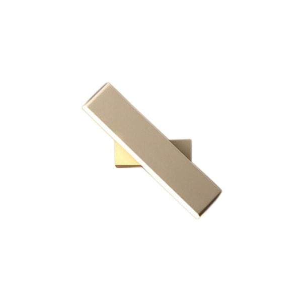 LED vegglampe belysning 10W nattlys 3000K roterbar justerbar opp og ned for soverom, hvit