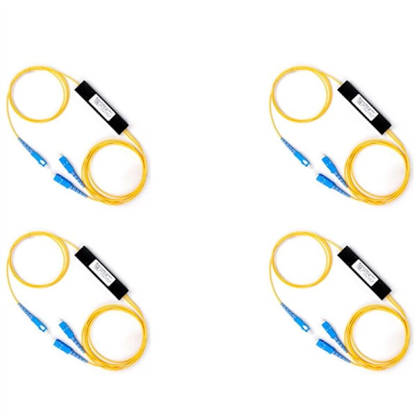 4X FTTH Port Fiberoptisk Kalla Kopplingssplitter Splice Box 1 Punkt 2