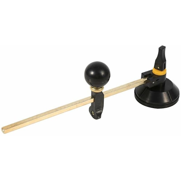 Rund Glaskutter, 1 Stycke Justerbar Kompassdiameter 40cm Diamantkutter Cirkel med Sugkoppskutterverktyg för Professionella Glaskutterentusiaster