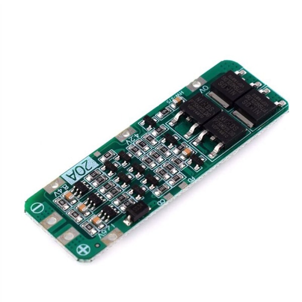 15 stk. 3S 20A litiumbatteri 18650 oplader PCB BMS beskyttelseskort 18650 Li-Ion batteriopladningsmodul 11,1V 12V 12,6V