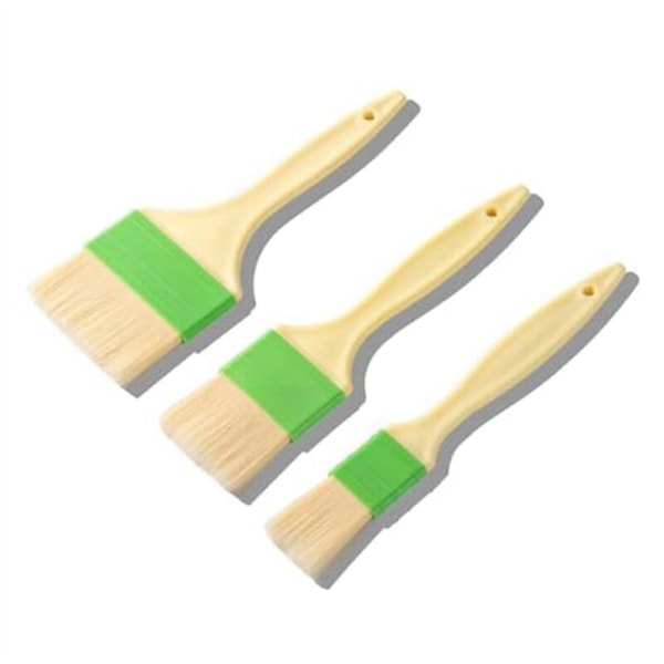 3 Pieces Pastry Brush, Baking Brush Set, Grill Brush, Food Brush for Baking, Perfect for Marinade, Sauce, Barbecue Brush