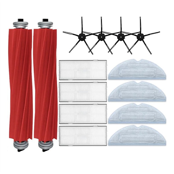 For S7 / S70 S75 S7Max S7MaxV T7S G10 T8 plus deler Hovedsidebørste Mopp Klut Hepa Filtersett