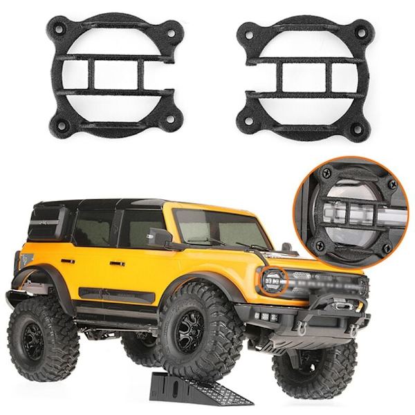 3D-lampskärm för TRX4 -4 2021 1/10 RC Crawler Car Uppgraderingsdelar Tillbehör