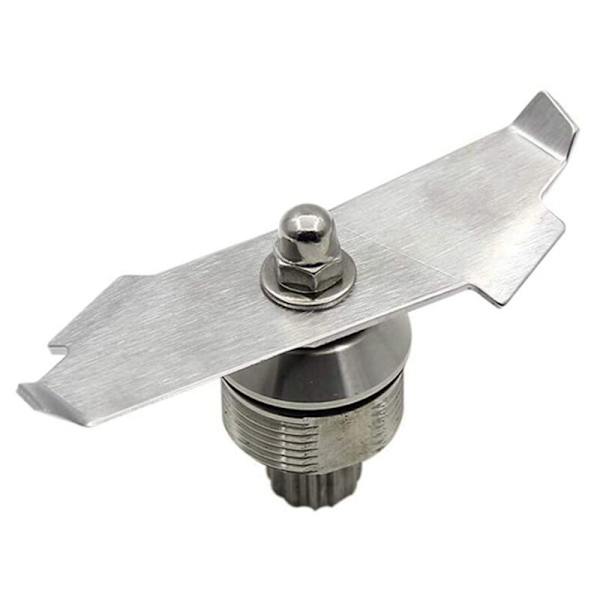 2X Advanced Replacement Blade med Drive Socket Kit för Advanced Series Touch and Go Quiet One 48/64 Oz.