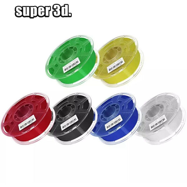 3D-printer filament 1,75 mm 1 kg/2,2 lbs plastfilament forbrugsvarer DIY-printmateriale 100 % ingen boble rød