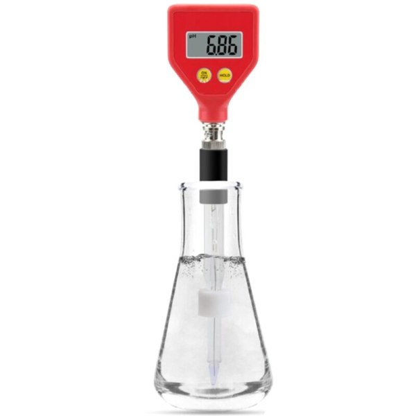 PH-98108 PH-måler med skarp glassmåleelektrode 0,00 til 14,00 PH for vann/mat/ost/melk/jord PH-test