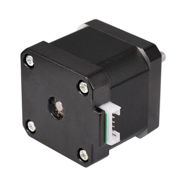 2 st 12V 42mm 1,8 graders NEMA17 2-fas stegmotor för 3D-skrivare CNC-robot