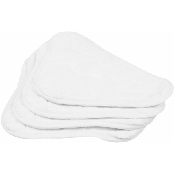4 stk. udskiftningspuder til vaskbare mikrofiberpuder til H2O H20 dampmopper X5