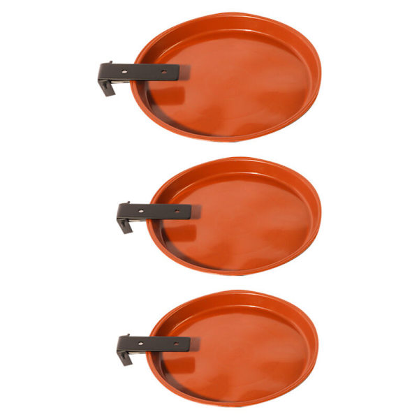 3 stk. fuglefoderbræt, udendørs fuglefoderbræt og fuglebad, altan fuglefoderbræt, vildfuglefoderdispenser, fuglebad, (brun)