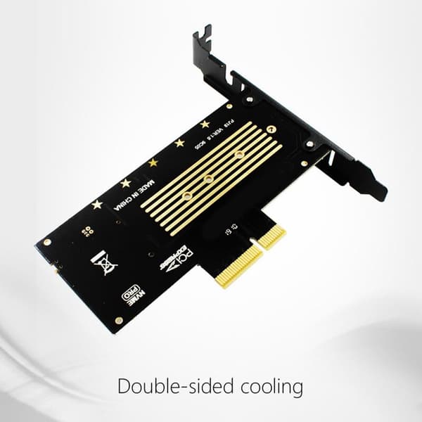 NVMe PciEX4 M Key Full M.2 Expansionskort PCIE3.0 Matrix Adapter