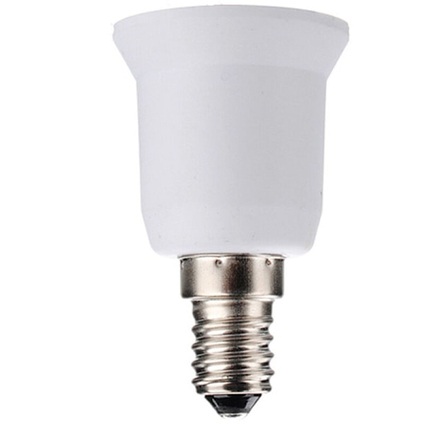4 st Sockeladapter E14 till E27 Lampa Adapter Konverter