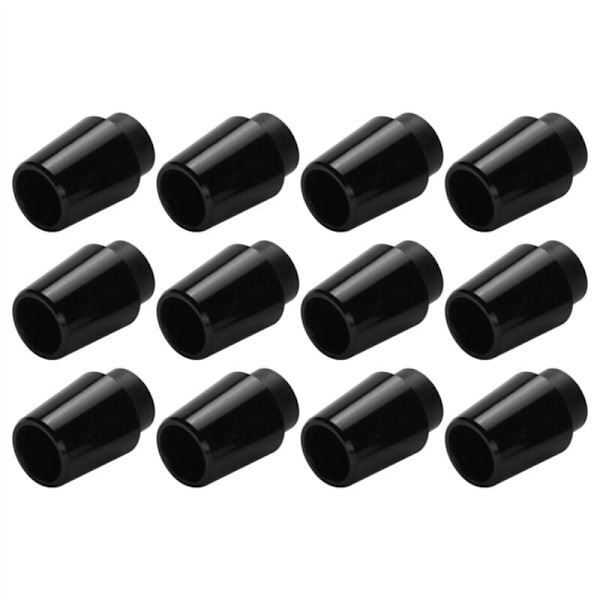 12 stk. serie golf ferrules kompatibel med jern, 0,370 tommer spids, golfkølle jern skaft, ærmeadapter