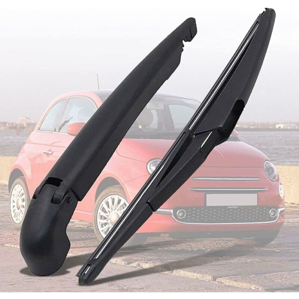 Bakre torkararmar och torkarblad, bakre torkararmar, ersättning för 2007-2018 Fiat 500，51787577