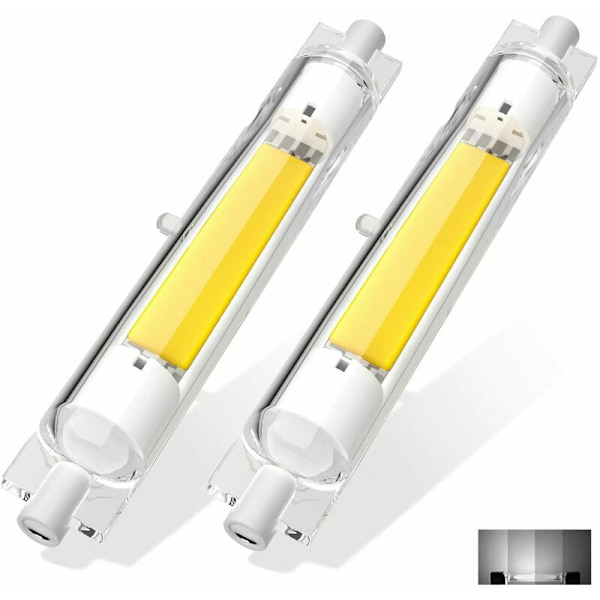 R7s LED-lampa  R7S LED 118mm Dimbar 13W Varmvit 3000K Flimmerfri, Linjär R7S LED-lampa 118mm Ersätter Halogenlampa J118 200W, 2000LM, 360 Grader