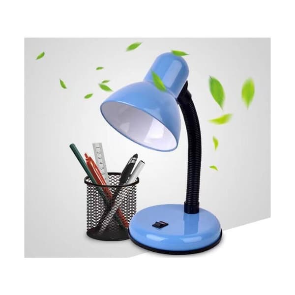 Blå flexibel skrivbordslampa 12,5 cm Blå
