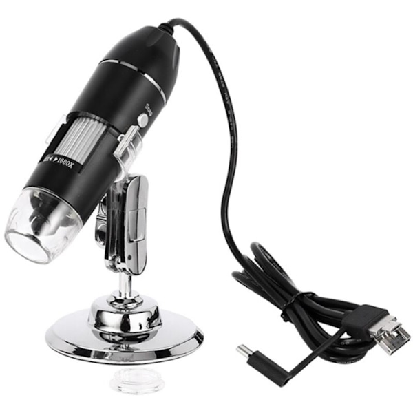 1600X Digital Mikroskop Kamera 3In1 USB Bärbar Elektrisk Mikroskop för Svetsning LED Förstoringsglas för Mobiltelefonreparation