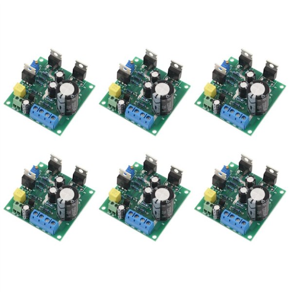 6X DC12V 24V Mini 1969 TIP41C Single Channel Amplifier Assemble Pure Class A Board