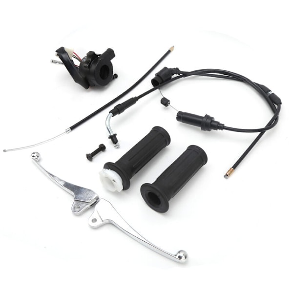 Throttle Grip Kabel Bremsespaghæng Ignition Switch Kit Passer til Yamaha YZinger 50/PeeWee PW50