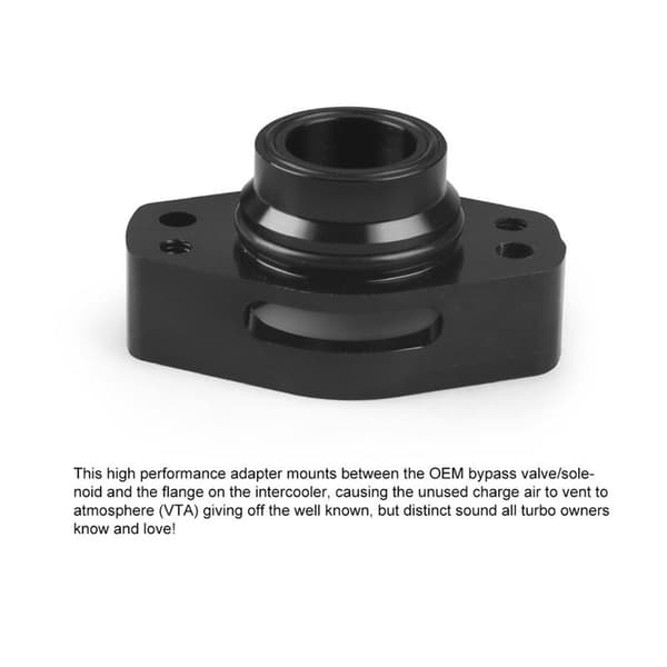 Blow Off Ventil Adapter Turbo Sort BOV til 2016+ 3.5 , 2.7