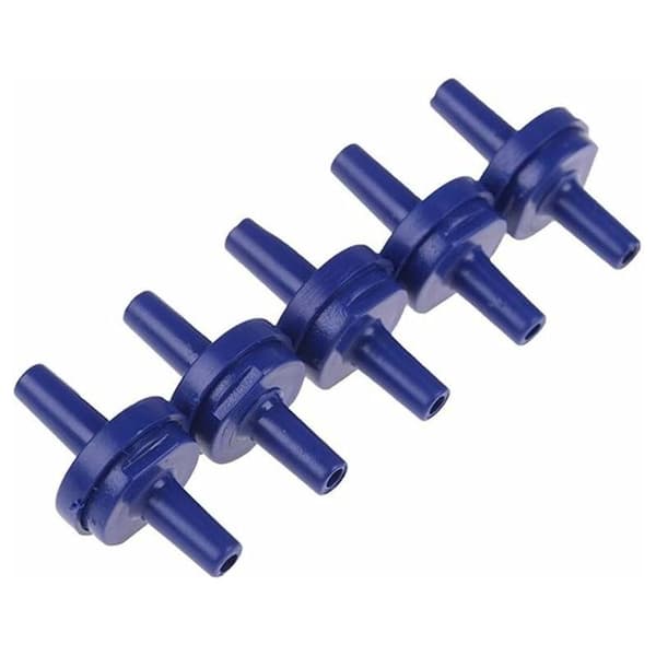 5 st/set Luftpumpens backventil Envägs backventil Akvarium Fisk Vattentank Luftpump