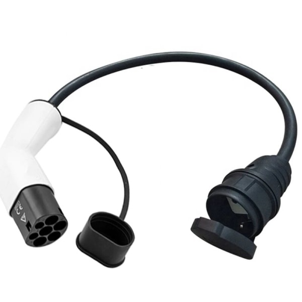 Type 2 - Schuko 16A Sähköauton Latausliitäntä, Type 2 Pistorasia Schuko Pistorasiaan, Sähköauton Latausadapteri