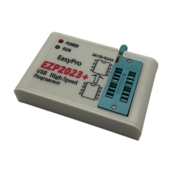 EZP2023 USB SPI Programmer Set + 12 Adapters Stöd 24 25 93 95 Bios Flash EEPROM för Windows Bättre Än EZP2019