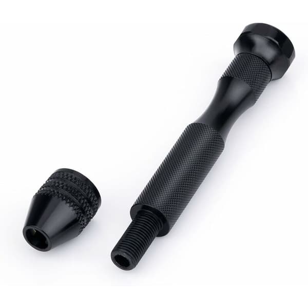 Hånddrill - Aluminium 25 Mini hånddrill og senkebor vriddrillbit for valnøtt rav oliven nøttmodell