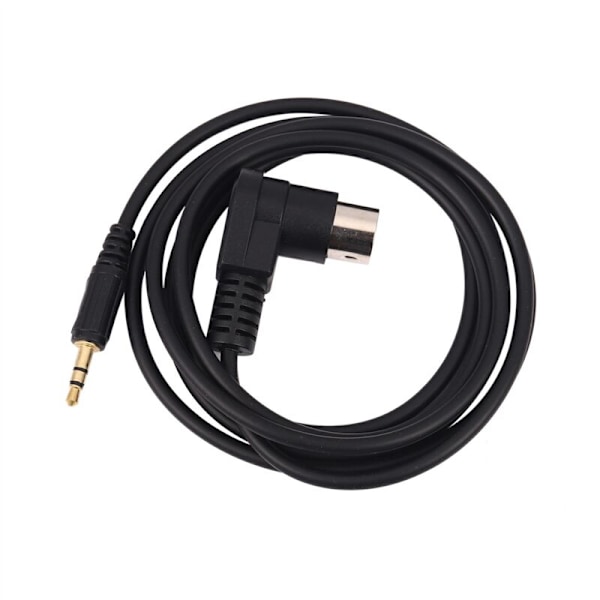 2X Bil 3,5 mm AUX-inngang Adapter Lydkabel Mini Jack 8Pin CD-veksler M-BUS for eller Fiche