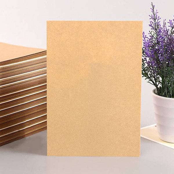8K Kraftpapir 150G 100 Ark A4 Kraftpapir DIY Håndlavet Kraft Pap